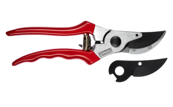 Секатор KS-4T и запасное лезвие KS-4TSBL с тефлоновым покрытием SAMURAI