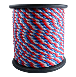 Канат Круч.Мультитекс12мм Триколор (100м)