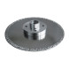 Диск алмазный гальванический 230мм с фланцем М14