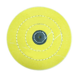 Круг полировальный муслиновый 6*50 желтый