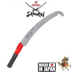 Пила изогн.полотно и вешал. L=350мм/4мм/1,2мм трубч/ручка, крепл.телеск.удлин.SAMURAI