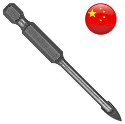 Сверло по керамике d- 5 Креост с шестигранным хвостовиком (-5 хв)