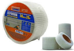 Серпянка 50мм*20м самоклеющаяся "4WALLS", SMF 102T/72