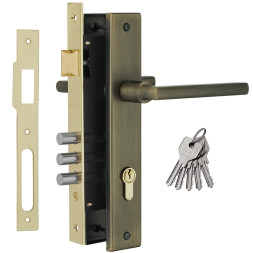 Замок врез. N108-85 M (ст.бронза) НОРА-М