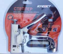 Степлер мебельный регулируемый  4-14мм Креост