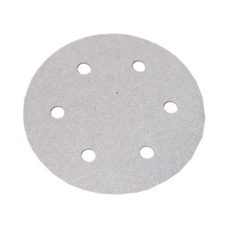 Абразивный круг SMIRDEX 510 White, D=225мм Р 400 6 отверстий.