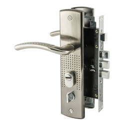 Замок врез. N200 (96)-68мм Правый (мат.никель) "Нора-М"