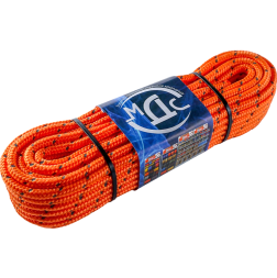 Шнур ПП плет. 8мм 16пр.20м СВЕТООТРАЖАЮЩИЙ