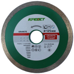 Диск алмазный 200*1,5*25,4 плитка (тонкий) "Креост"