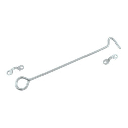 Крючок дверной ветровой КР-250 цинк (100)