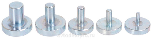 40414 Набор для развальцовки трубок 7 пр. тип D,E(SAE) F(ISO) (4,8-12,7 мм) АвтоДело