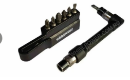 Набор насадок с угловой отверткой 8шт.