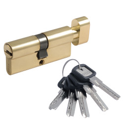 Цилиндр.мех-м ЛПУВ.УК-60 (латунь) (30-30)  "Нора-М"