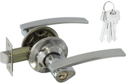 Защелка м/к (ключ/фикс.) ТТ14-01 (хром.)  "Нора-М"