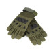 Перчатки треккинговые СЛЕДОПЫТ TACTIC POWER, с защитой суставов, зеленые, размер M