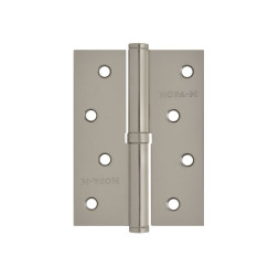 Петля сталь 750-4" (мат.никель)правая (100*75*2,7) №2  "Нора-М"