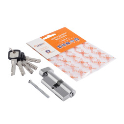 Цилиндр.мех-м ЛПУВ.УК-60 (хром) (30-30)  "Нора-М"