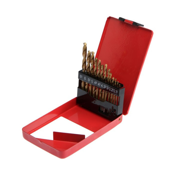 Набор Сверл по металлу HSS 13 предметов от 1,5-6,5 мм ТИТАН СТРОНГ