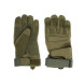 Перчатки треккинговые СЛЕДОПЫТ TACTIC, с защит. накладками, зеленые, размер M