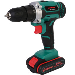 Шуруповерт аккумуляторный 21В 2,0А*ч (ША-21-01М) "ДИФМАШ"