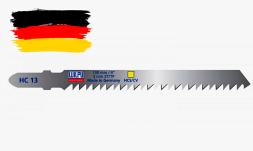 Пилка WILPU HC 13  5шт/уп. для дерева до 30мм и пластмассы (чистый рез)