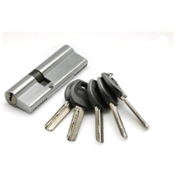 Механизм цилиндровый "AL200" 115 (40*75) АВС (перекодир), хром