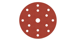 Абразивный круг IFILM Red  ISISTEM, D=150мм  P 240 15 отверстий