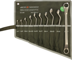 512600 Набор ключей накидных -10шт. тетрон.сумка