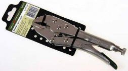 430175 Зажим с фиксатором с полукруглым захватом 180мм на холдере (6шт)