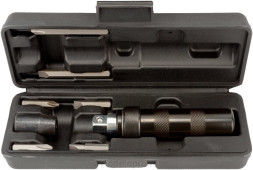 40006 Отвертка ударная (окс;6насадок;футляр) АвтоДело