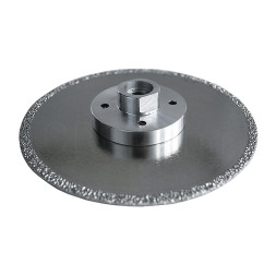 Диск алмазный гальванический 125мм с фланцем М14