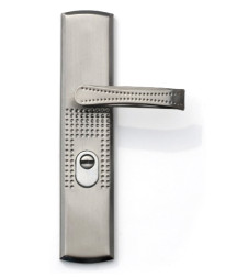 Ручка сплошная А, универсальная(не автомат, не делится L/R) для кит.дверей Замкофф