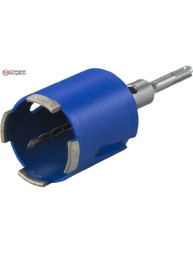 Коронка по бетону алмазная SDS+ 72мм (безударная) СТРОНГ