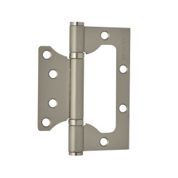 Петля накладная унив. 800-4" FНР (мат.хром.покр.) без колп. (100*75*2,5)  "Нора-М"