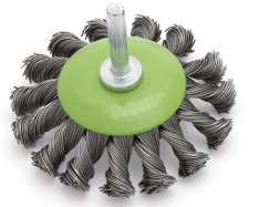 272300 Щетка для дрели крученая конусная 100мм (8шт)