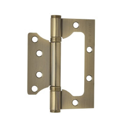 Петля накладная унив. 800-4" FНР АВ (стар.бронз.покр.) без колп. (100*75*2,5)  "Нора-М"