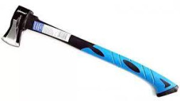 Топор -Колун 1000г., кованный с расширителем, на фибергласовойучке L=600мм UNITRAUM