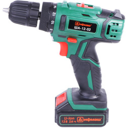 Шуруповерт аккумуляторный 12В 2,0 А*ч (ША-12-02) "ДИФМАШ"