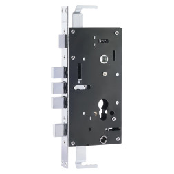 Корпус замка КЗВР-1А Автомат 68мм правый  (хром)  "Нора-М"