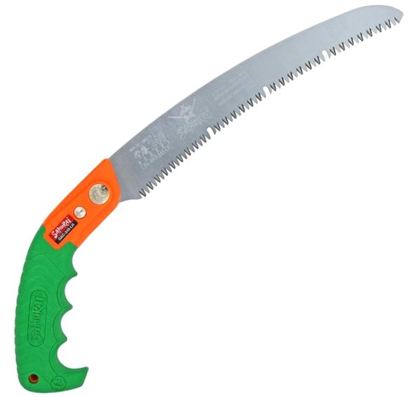 Пила самоочищ/изогн.полотно L=330мм/4мм в чехле, с поясным крепл.SAMURAI