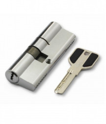 Механизм цилиндровый BR 110 (35*75), 5 ключей, хром