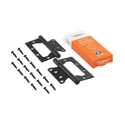 Петля накладная унив. 800-4" FНР АС (медн.покр.) без колп. (100*75*2,5)  "Нора-М"