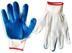 А-9 Перчатки стрейчевые с  нанесением нитрила 12шт.