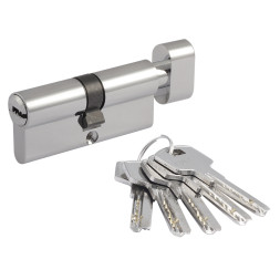 Цилиндр.мех-м ЕСО AL ЛПВ-90 (хром) (45-45)  "Нора-М"