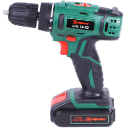 Шуруповерт аккумуляторный 14В 2,0А*ч (ША-14-02) "ДИФМАШ"