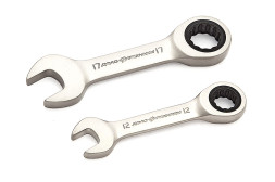 515619 Ключ комбинированный трещеточный короткий 19 мм (5шт)