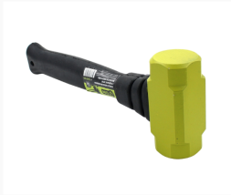 Кувалда стальная фрезерованная с рукоятью из литой маслобензостойкой резины 1 кг ON