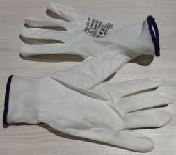 А-28 Перчатки нейлоновые с полиуретановым обливом (12шт.) размер 8