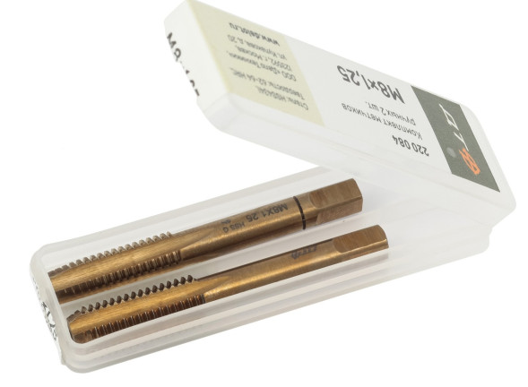 220084 Комплект метчиков 2 шт, М8х1,25 мм