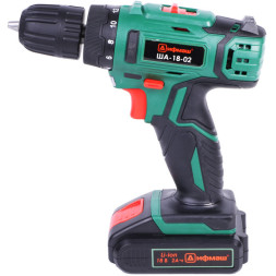 Шуруповерт аккумуляторный 18В 2,0А*ч (ША-18-02) "ДИФМАШ"